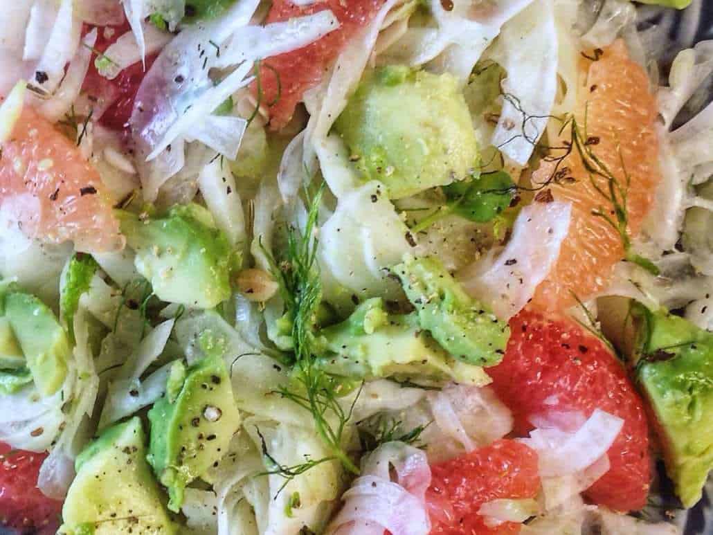 Fenchelsalat mit Grapfruit